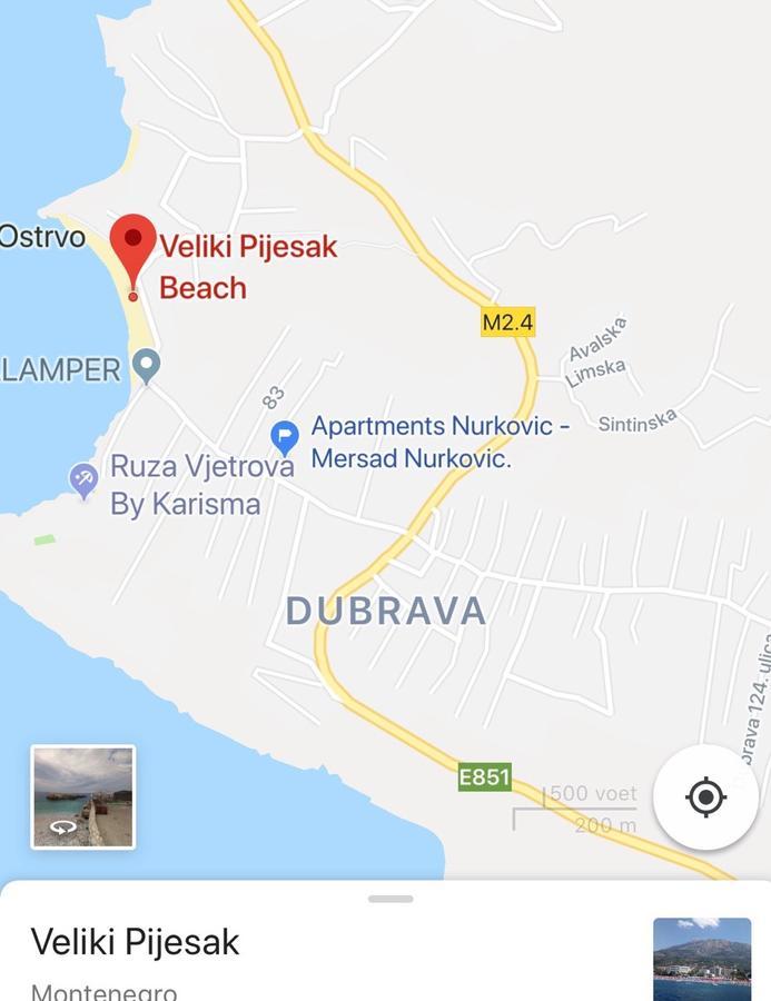 Apartments Nurkovic Dobra Voda Ngoại thất bức ảnh